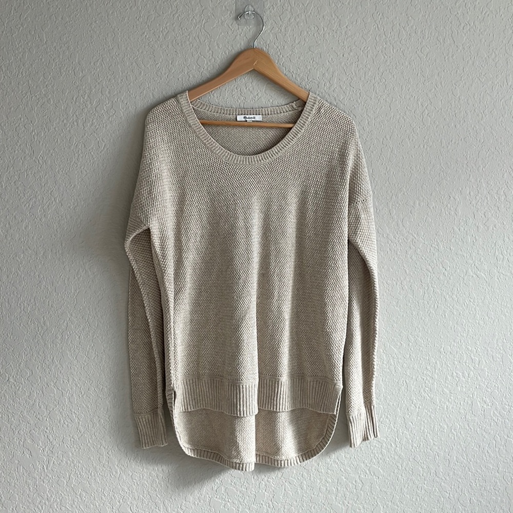 Madewell Knit Pullover Sweater Size L Fits oversized